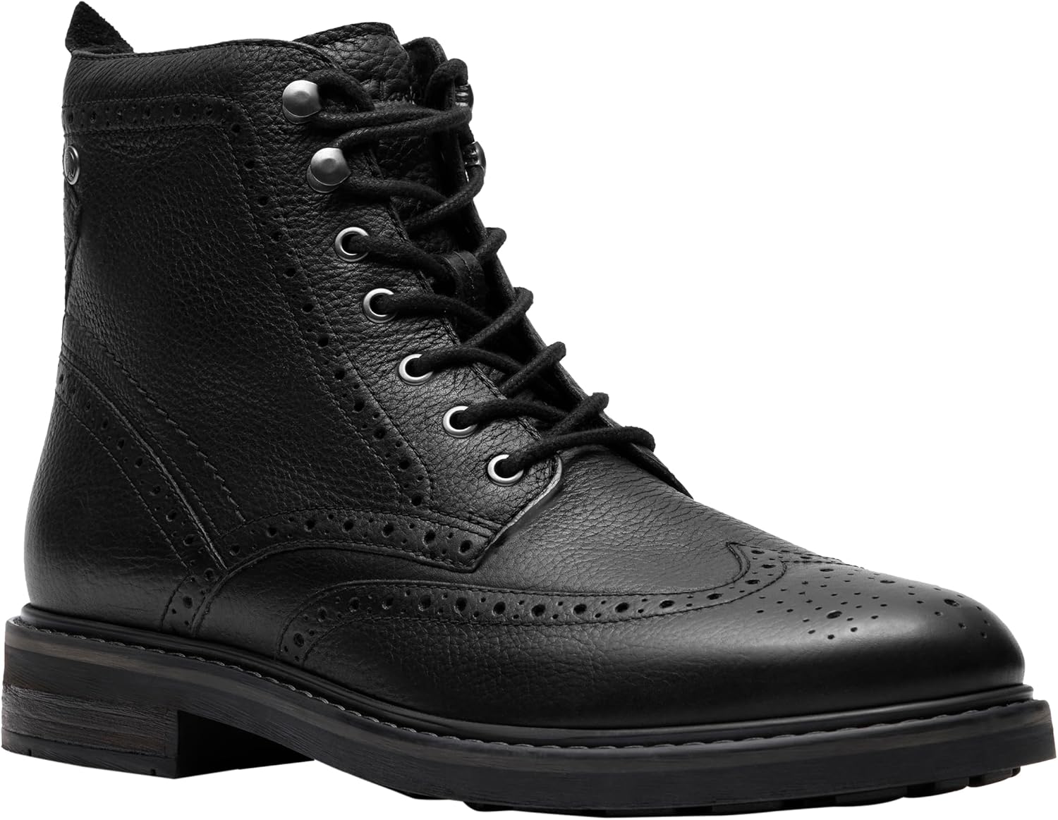 Мужские модные ботинки Newford на шнуровке Clarks, черный — фото 4