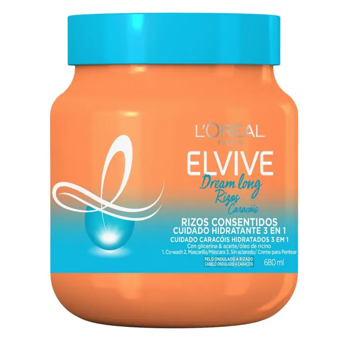 

Маска для волос elvive dream long mascarilla rizos L'Oréal París, объем 680 мл