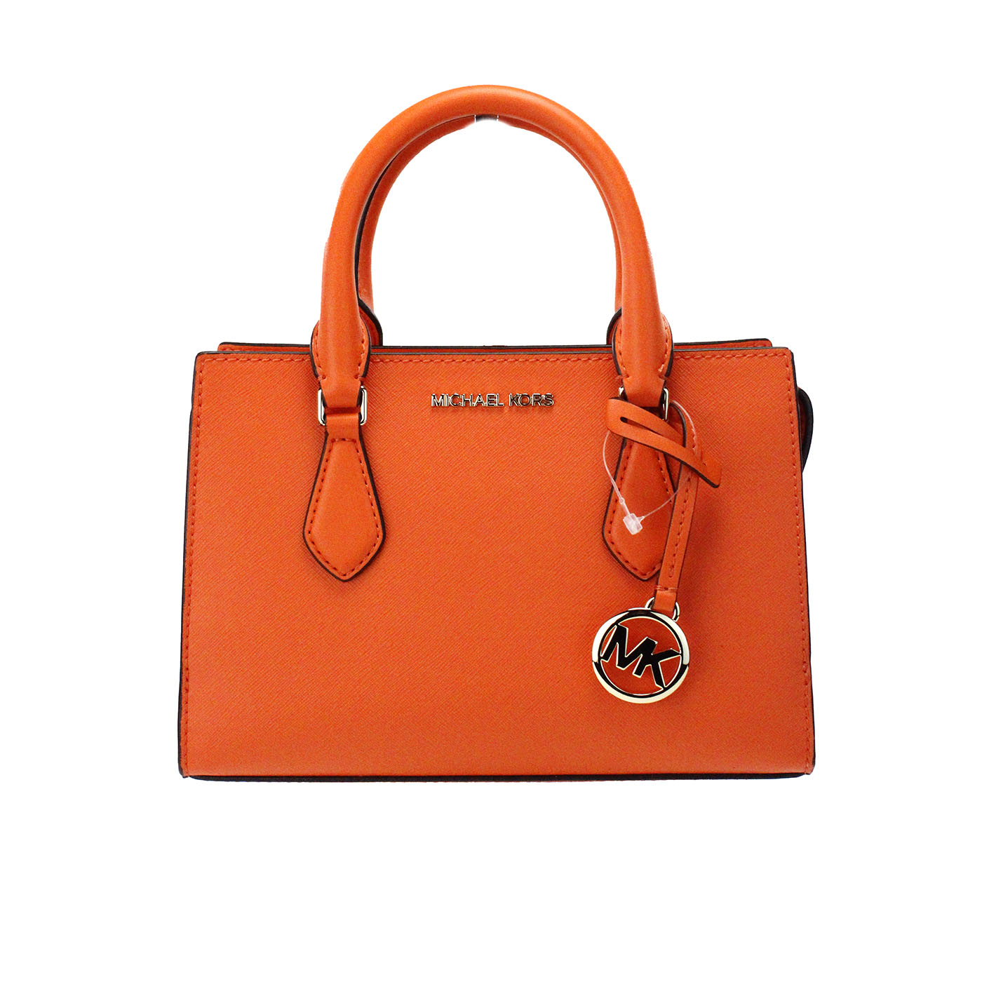 

Сумка-портфель Sheila Small Poppy из веганской кожи с центральной молнией Michael Kors