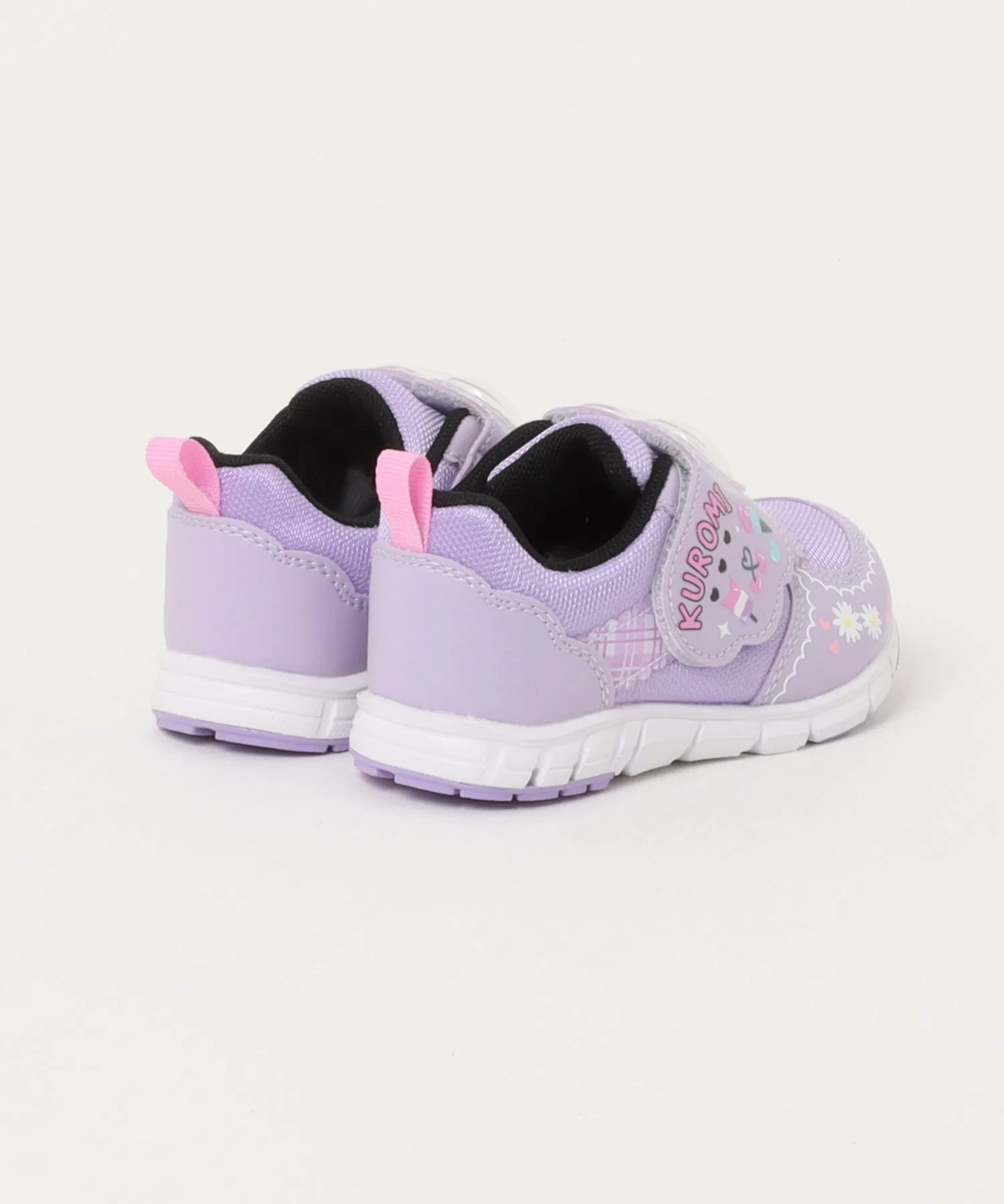 Детские кроссовки с бантом Moonstar Sanrio 7221 ABC-MART фиолетовые — фото 2