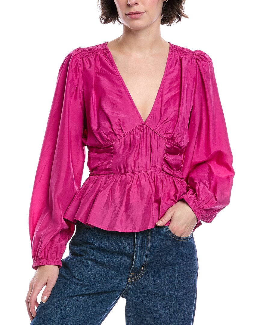 

Топ Sea New York Fabiola из шелка, фиолетовый