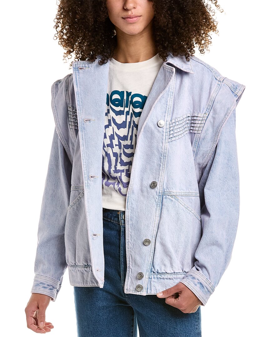 

Куртка Isabel Marant Étoile Harmon, фиолетовый