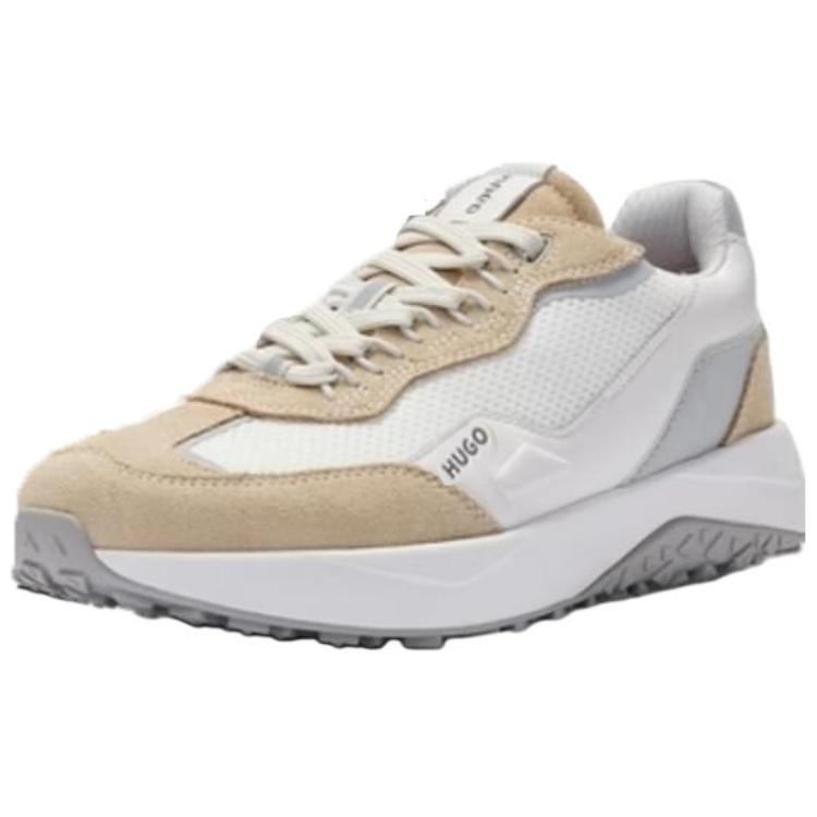 

Низкие повседневные туфли мужские хаки HUGO BOSS