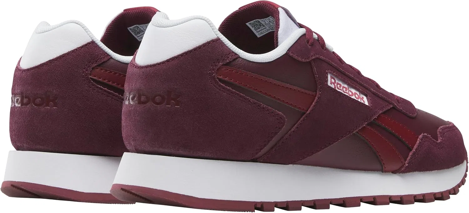 Кроссовки Reebok Workout Low Classic, черно-вишневый — фото 2