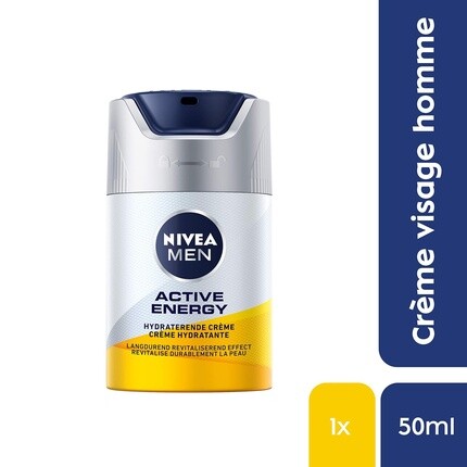 Крем для лица Nivea — For Men Skin Energy для ухода за лицом Q10, 50 мл — фото 2