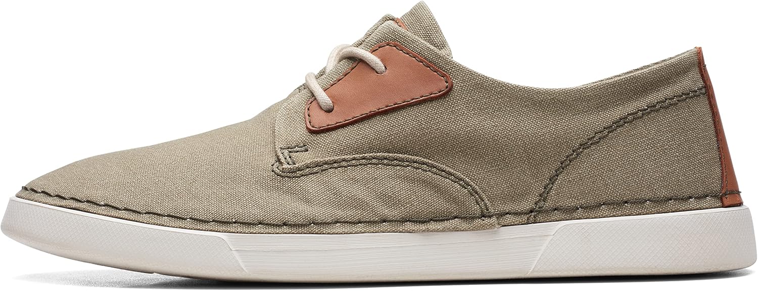 

Мужские кроссовки Clarks Gereld Tie, оливковый