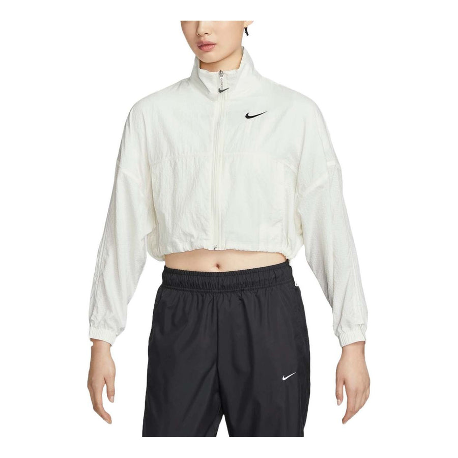 

Куртка (WMNS) Nike Sportswear Woven Jacket Asia Sizing 'Sail', бежевый