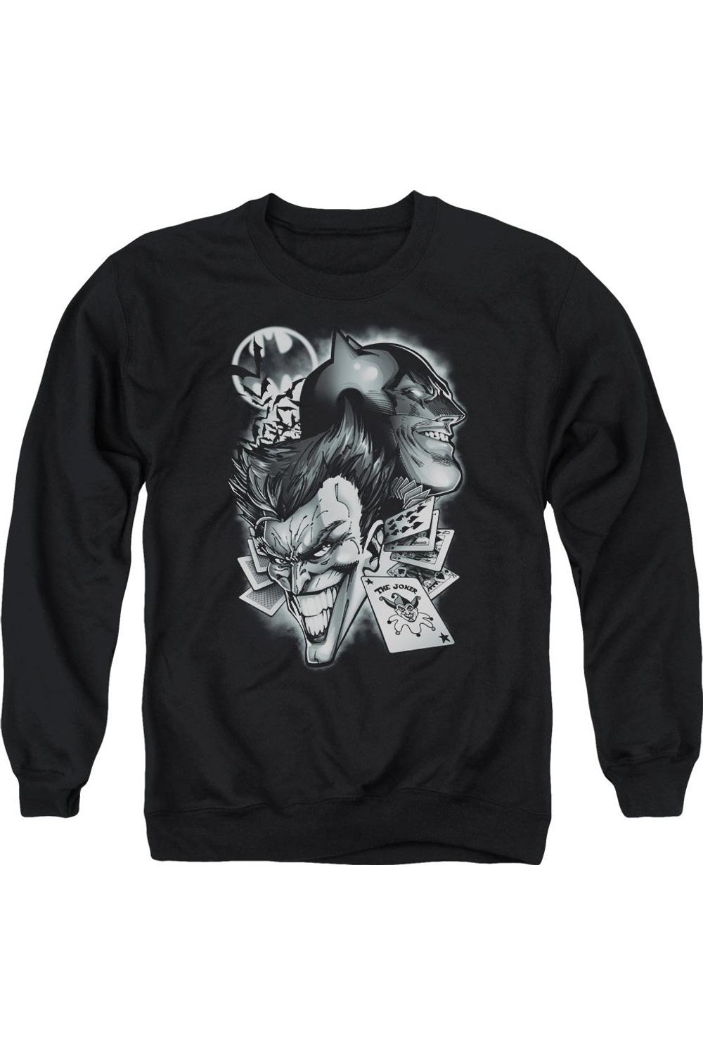 

Толстовка Batman Archenemies для взрослых с круглым вырезом Gildan, черный
