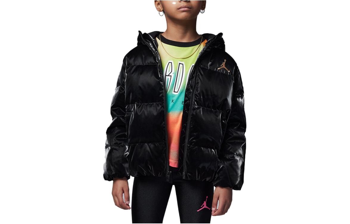 

Jordan Kids Пуховик/пуховик, цвет Black