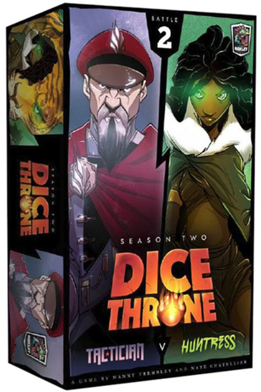 

Настольная игра Dice Throne: Season Two - Tactician vs. Huntress