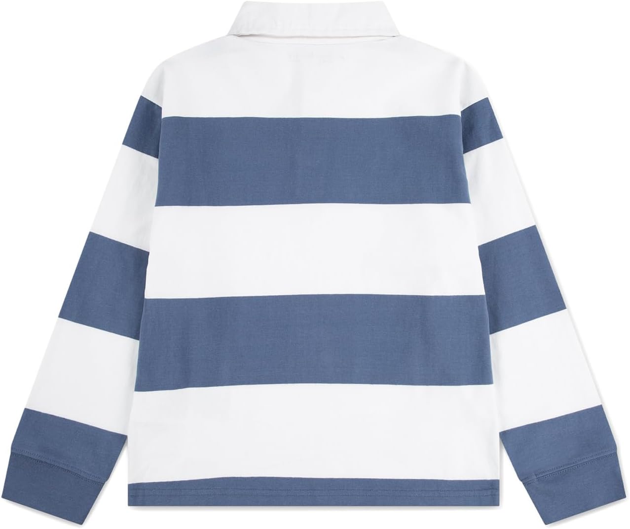 Поло abercrombie kids Long Sleeve Rugby Polo, цвет Vintage Indigo — фото 2