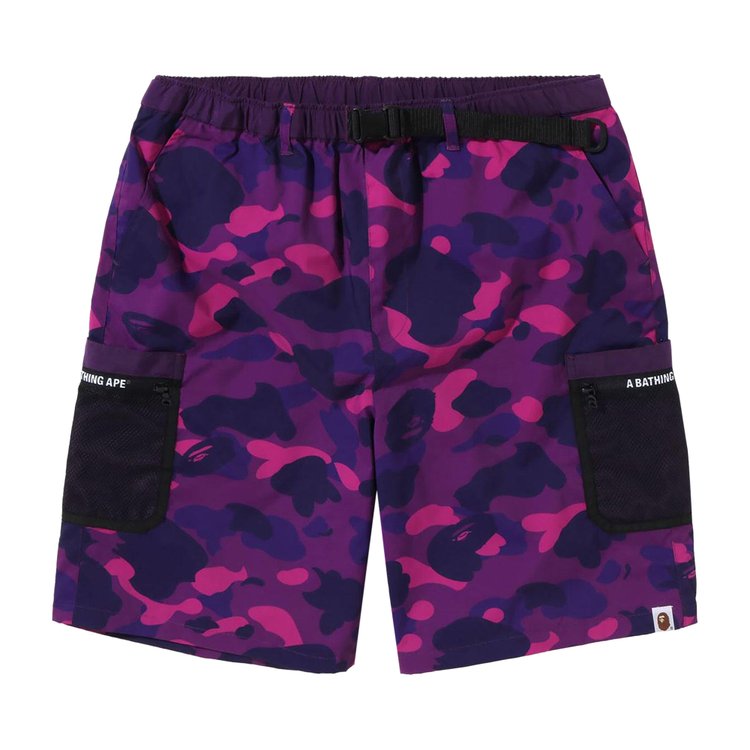 

Шорты BAPE Color Camo Mesh Pocket Shorts, фиолетовый