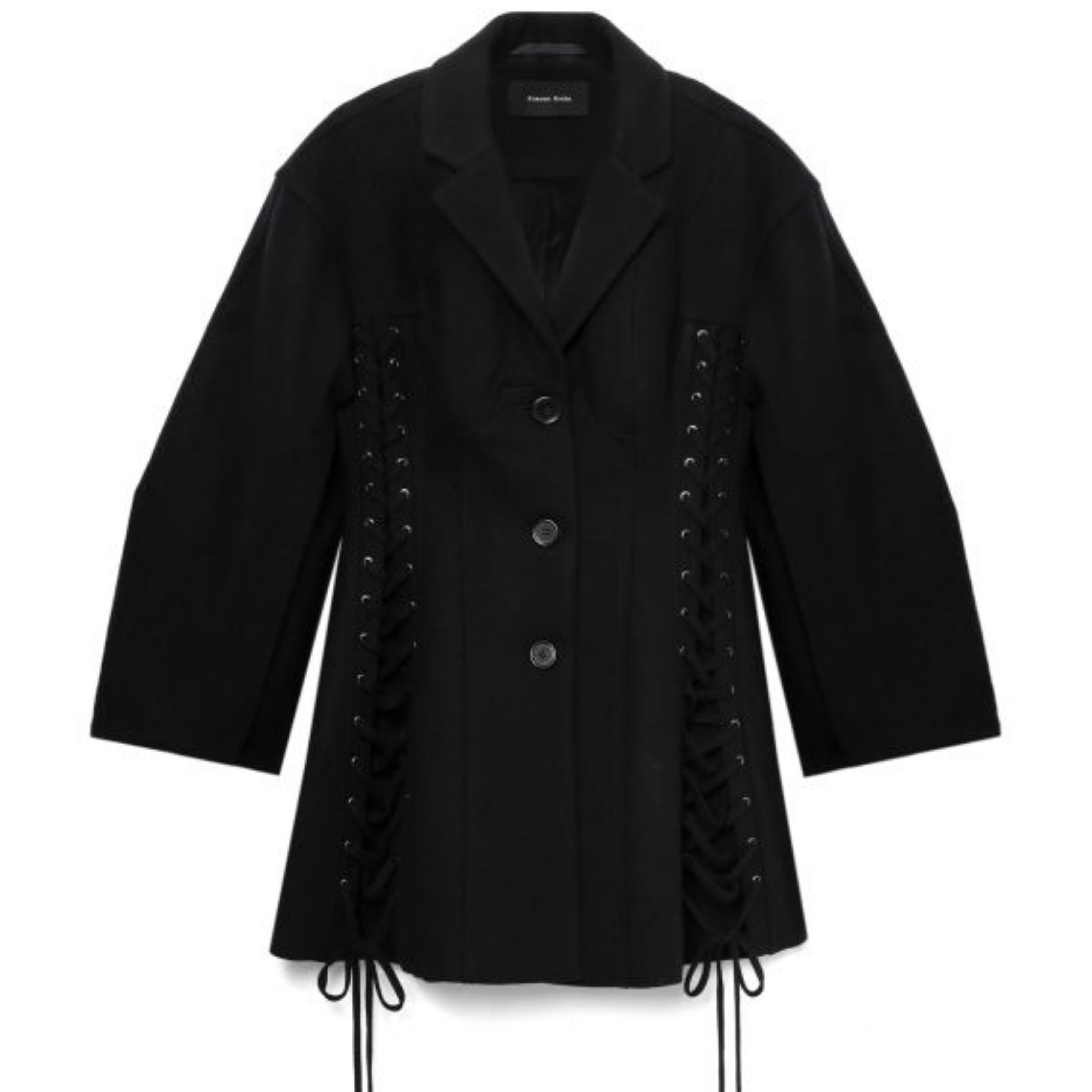 

SIMONE ROCHA Куртка с перекрестными ремнями, Black