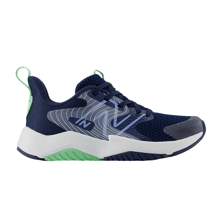 

Кроссовки New Balance Rave Run v2 Little Kid Navy Sweetgrass, синий