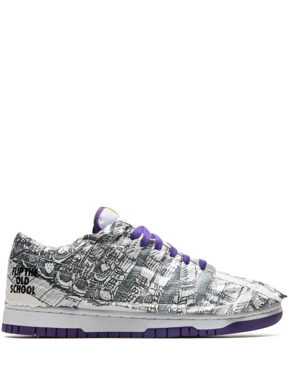 

Кроссовки Dunk Low Flip The Old School Nike, серый