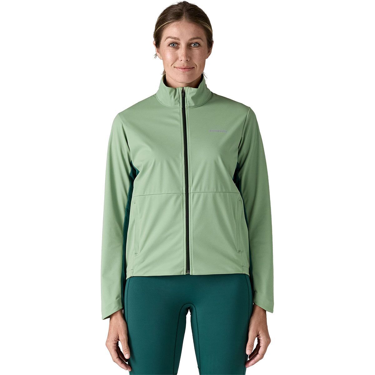 

Гибридная куртка Wind Shield Patagonia, цвет ellwood green