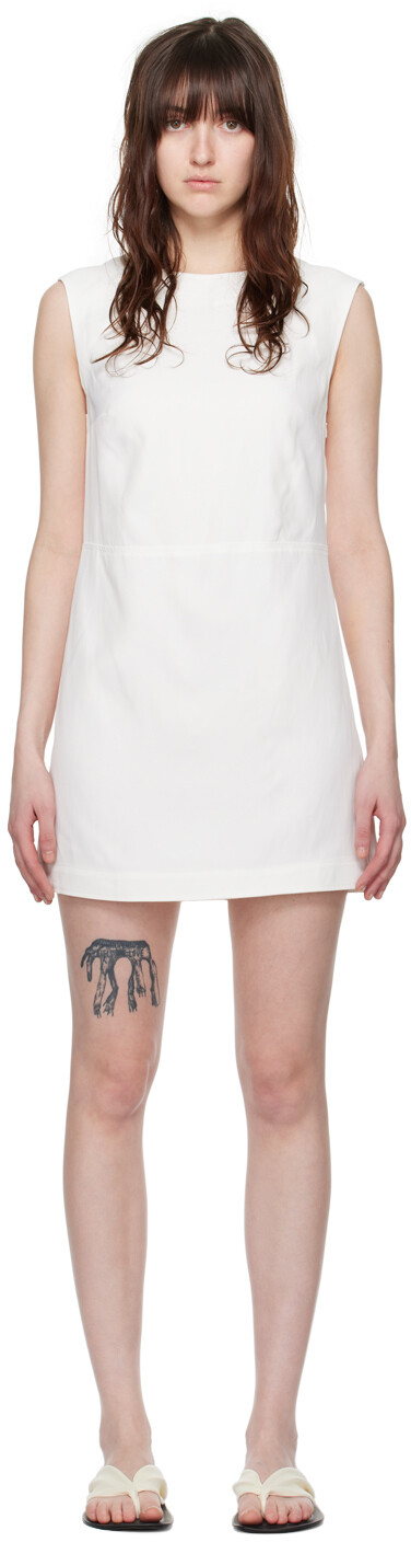 

Белое мини-платье Hoya Loulou Studio, цвет Ivory, Белый, Белое мини-платье Hoya Loulou Studio, цвет Ivory