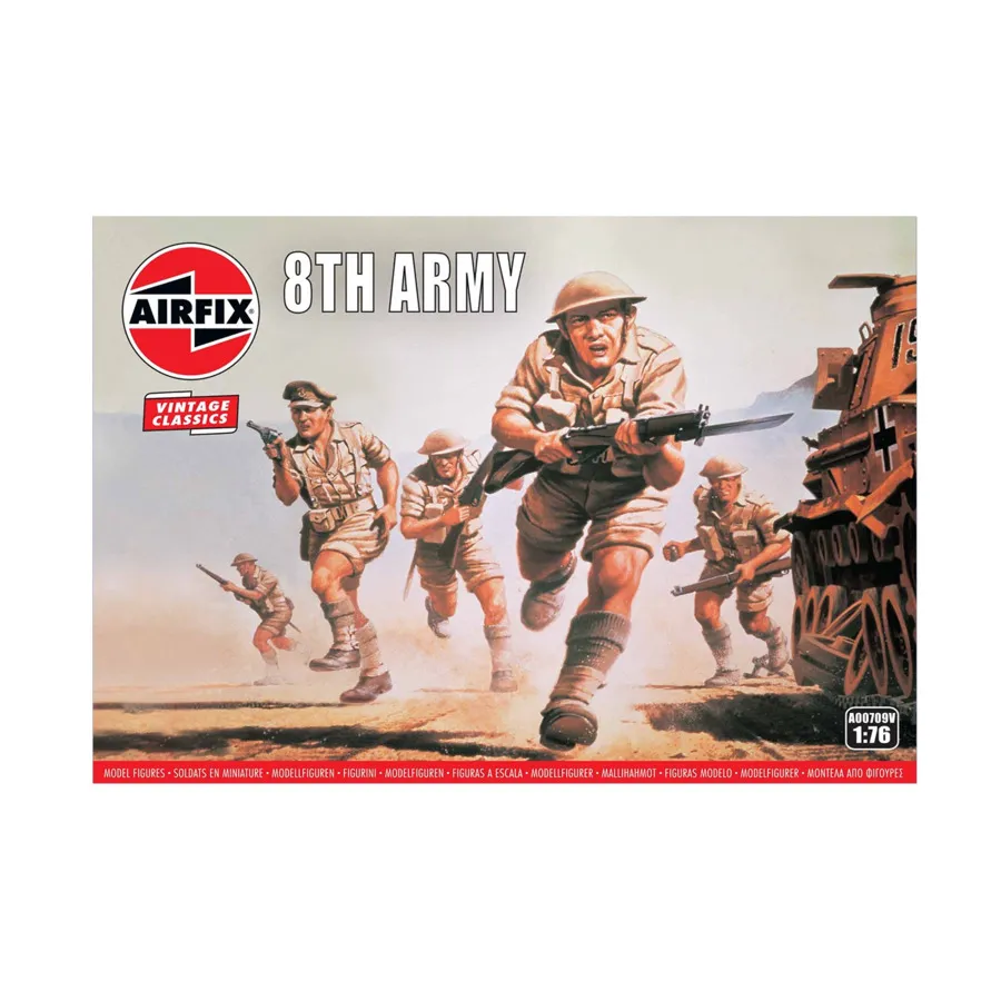 

8-я британская армия времен Второй мировой войны, Vintage Classics (1:76) (Airfix)