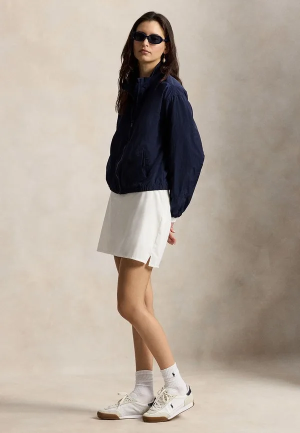 Летняя ветровка с высоким воротником и застежкой-молнией Polo Ralph Lauren, Refined Navy — фото 2
