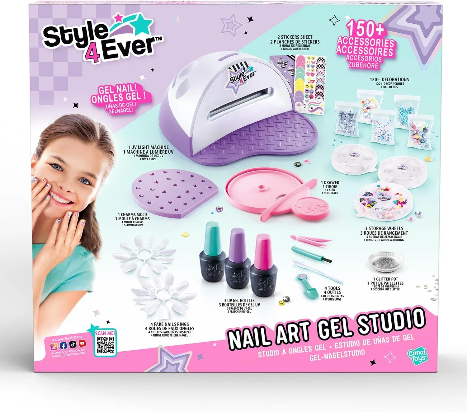 Студия для дизайна ногтей «UV Gel Nail Art Studio» от Style 4 Ever Canal Toys — фото 4