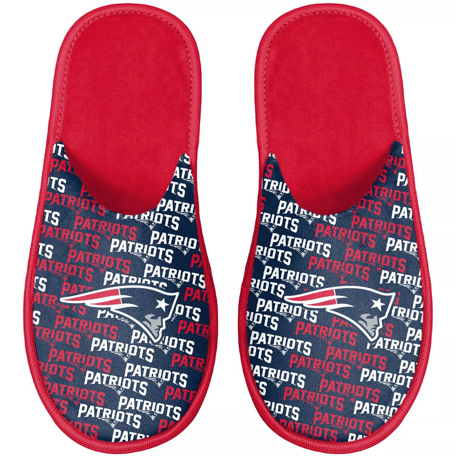 

Молодежные тапочки FOCO New England Patriots Team Unbranded