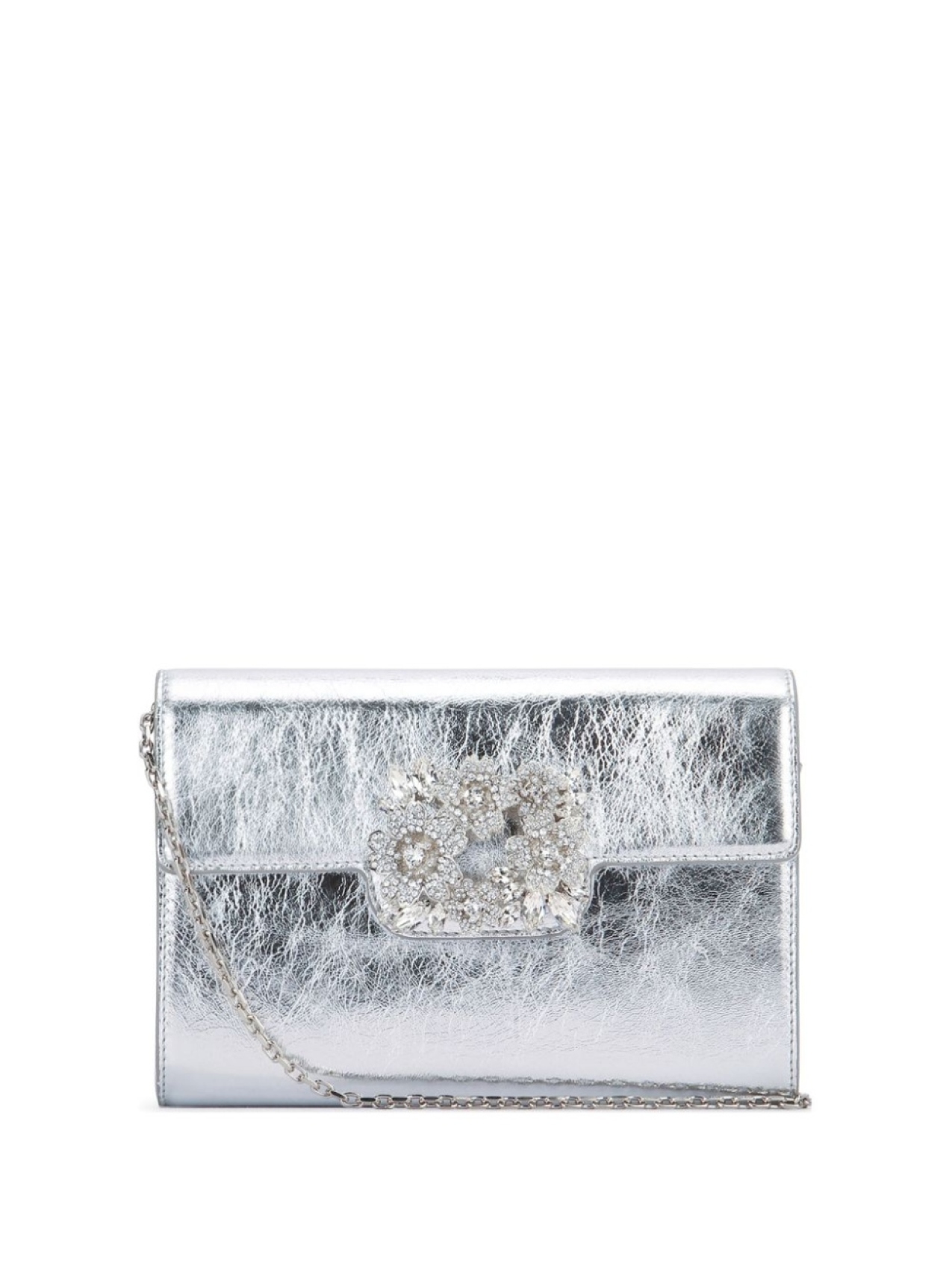 

Roger Vivier мини-сумка Rv Bouquet Strass, серебряный, Серебристый, Roger Vivier мини-сумка Rv Bouquet Strass, серебряный