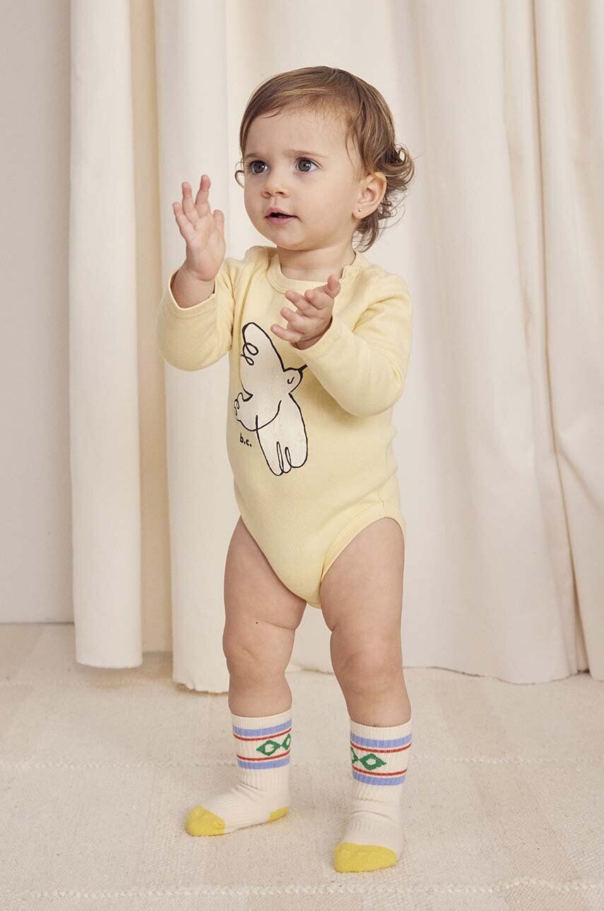 

Боди Bobo Choses неоанто Freedom Bird, желтый
