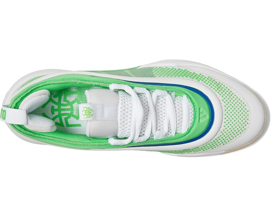 Кроссовки adidas D.O.N. Issue 6 Basketball Shoes, цвет White/Screaming Green/Lucid Blue — фото 2