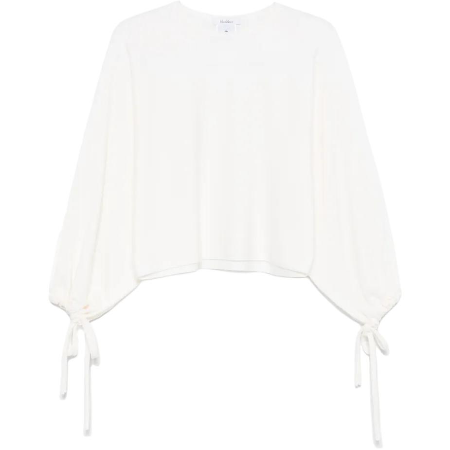 

Свитер Max Mara Frais Crewneck Long Sleeved Jumper MaxMara, светло-бежевый