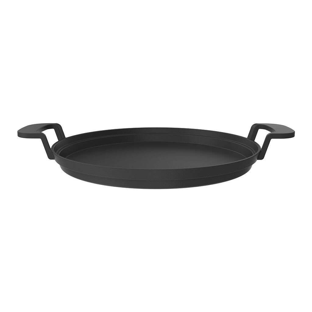 

Чугунная сковорода Nexgrill ø 32 см, аксессуары для гриля ProTouch, сковорода-гриль с 2 ручками для газового гриля, сковорода-гриль, железная сковорода Plancha, подходящая для духовки