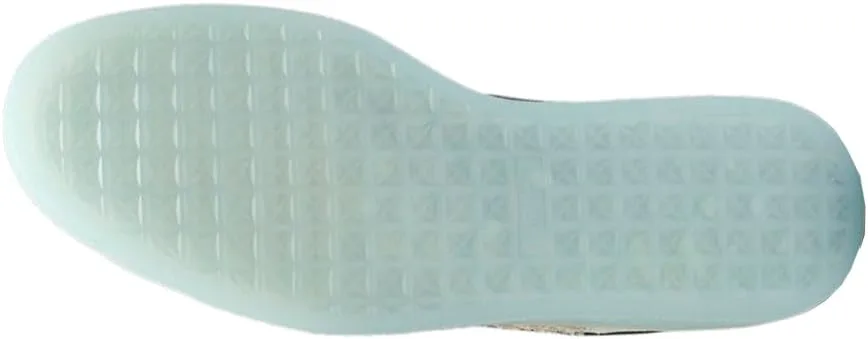 Мужские замшевые кроссовки Puma Classic Mist, белый/черный/синий — фото 3