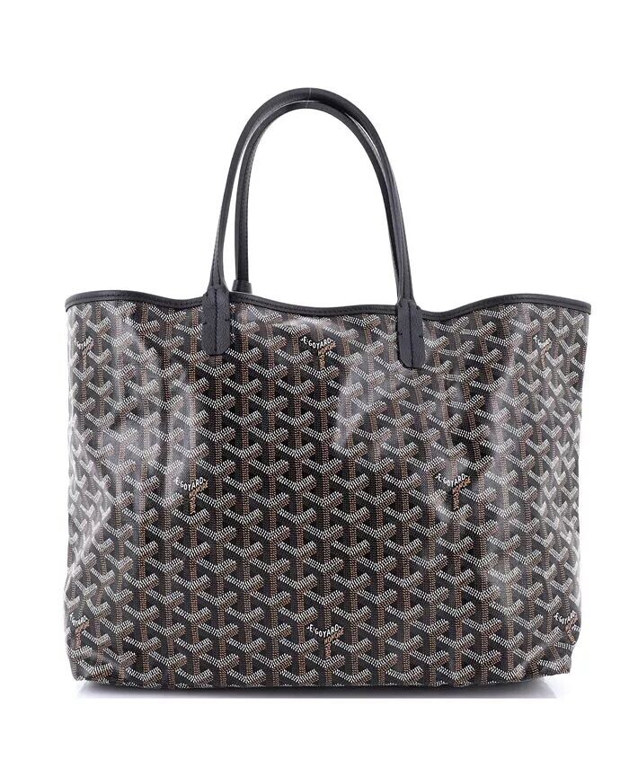 

Сумка-тоут PM Saint Louis из покрытого холста Pre-Owned Goyard, черный