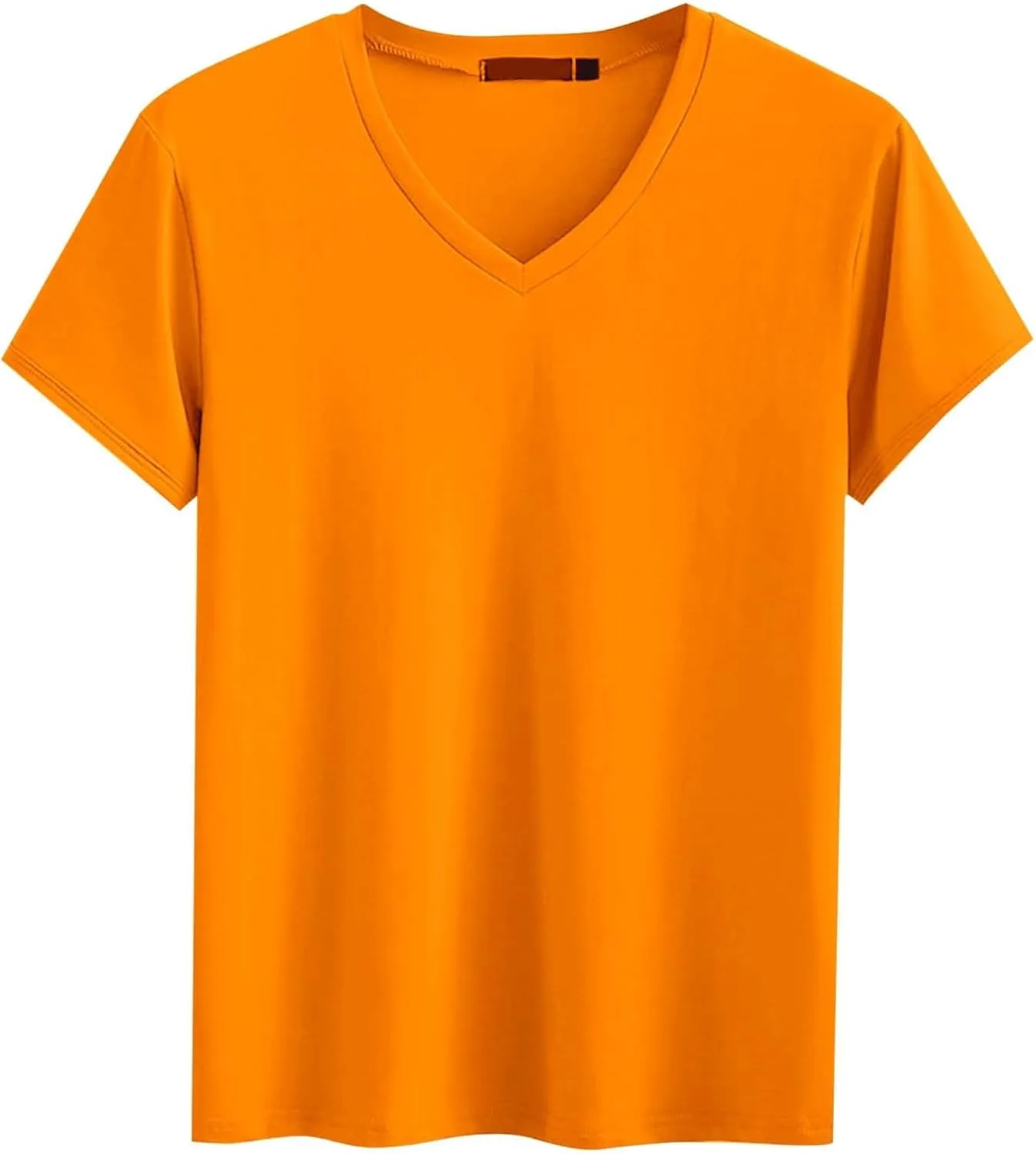 

Футболка для мужчин V-образный вырез Slim Basic