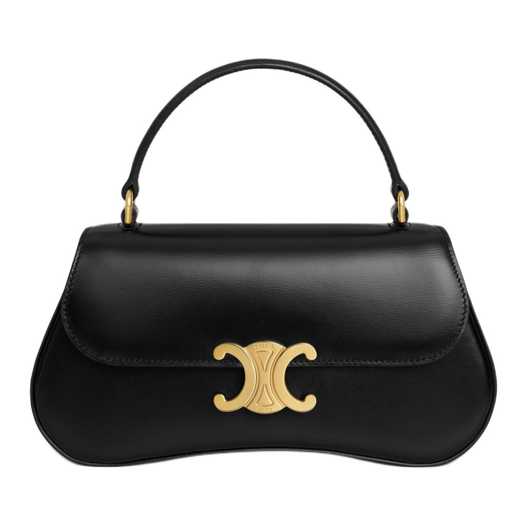 

CELINE Сумка Teen Lola Shiny Cow Leather Crossbody Handbag Women's Black