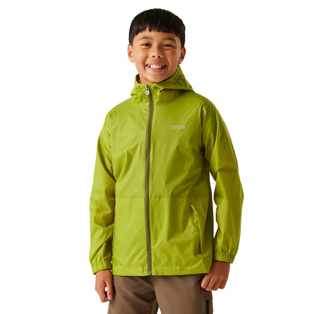 

Дождевик Kid Pk It Jkt I Regatta, зеленый