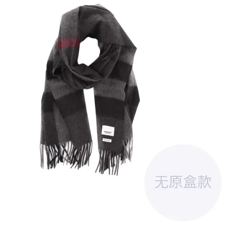 

Burberry Шарф из кашемира Check, Black