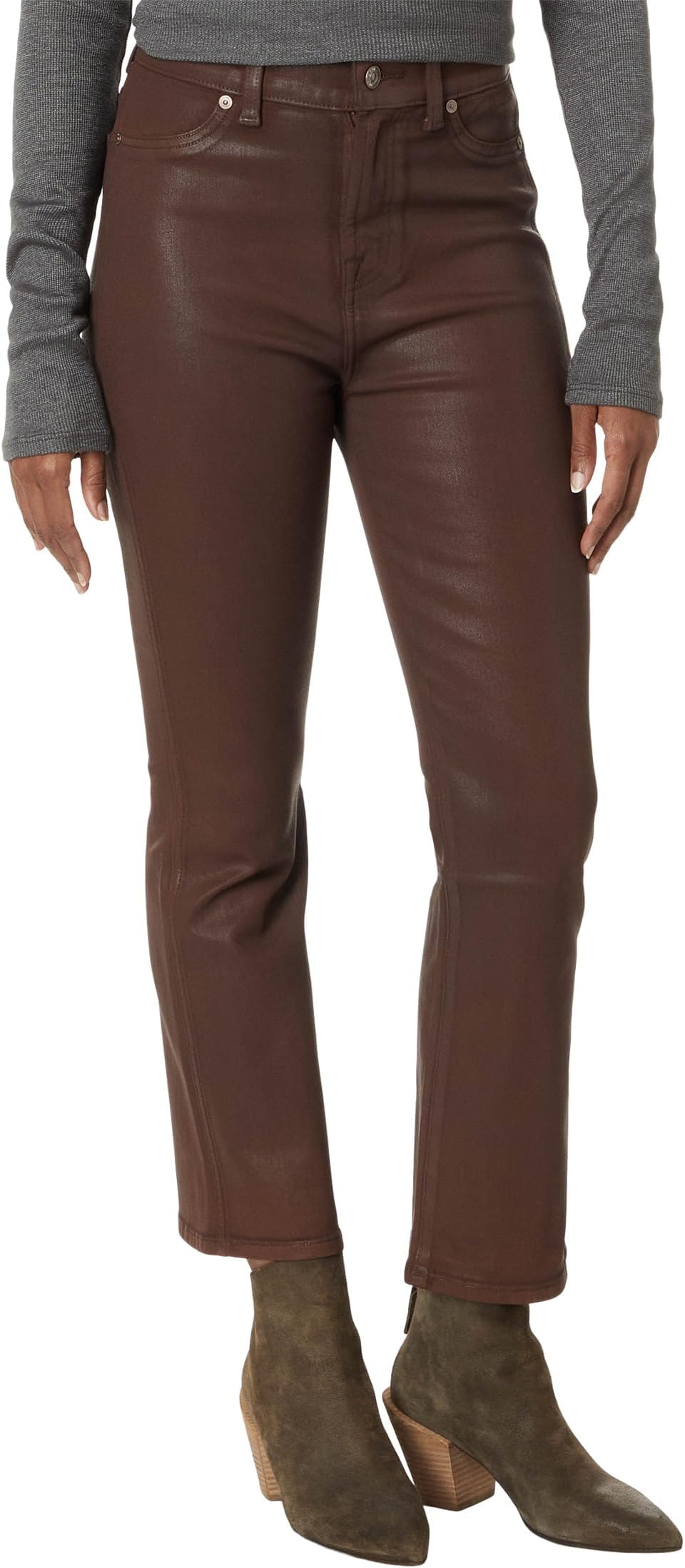 

Джинсы 7 For All Mankind Hw Slim Kick, цвет Brunette