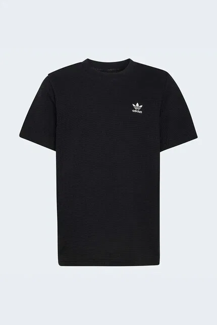 Футболка детская с принтом Adidas Originals, черный — фото 2