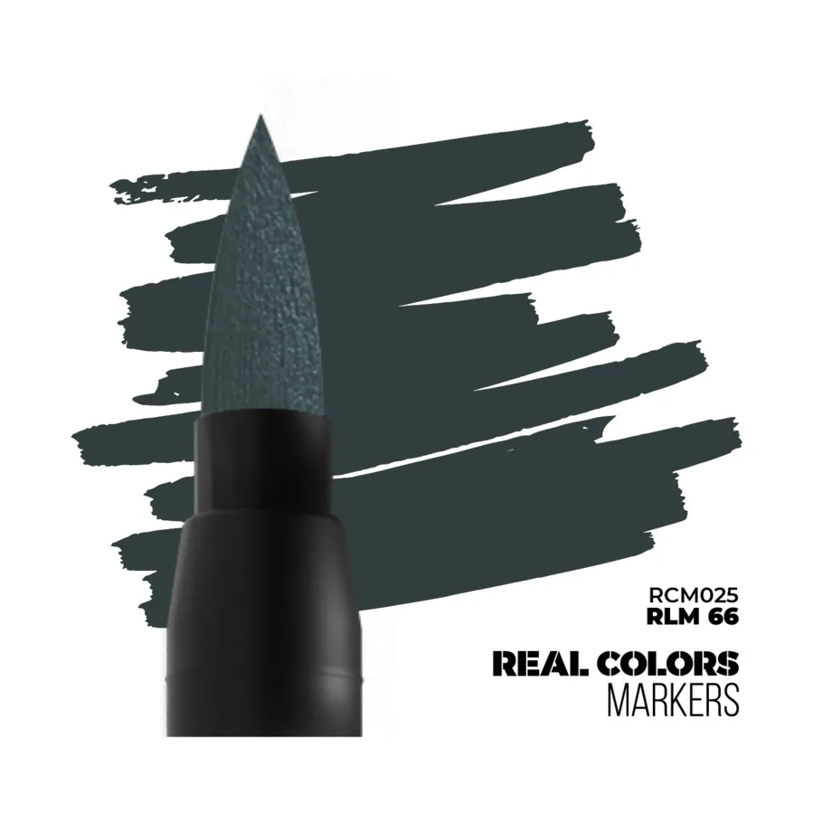 

RLM 66 (Темно-Серый) Маркер RC, Real Color Markers