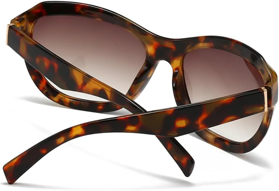 

Солнцезащитные очки с защитой UV400 | Большая оправа, линзы конфетных цветов | Для женщин и мужчин, для занятий спортом на открытом воздухе и вождения DSVIGF, Yellow