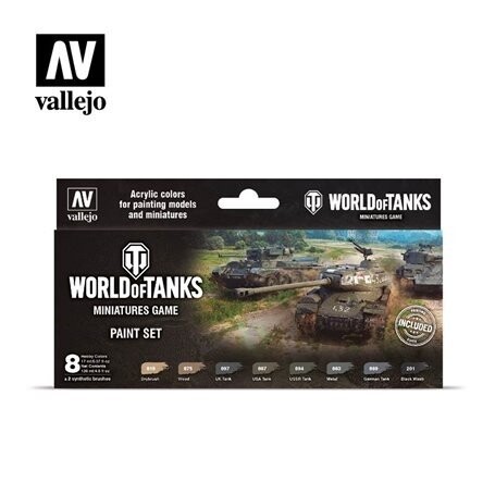 

Набор красок Vallejo 70245 World