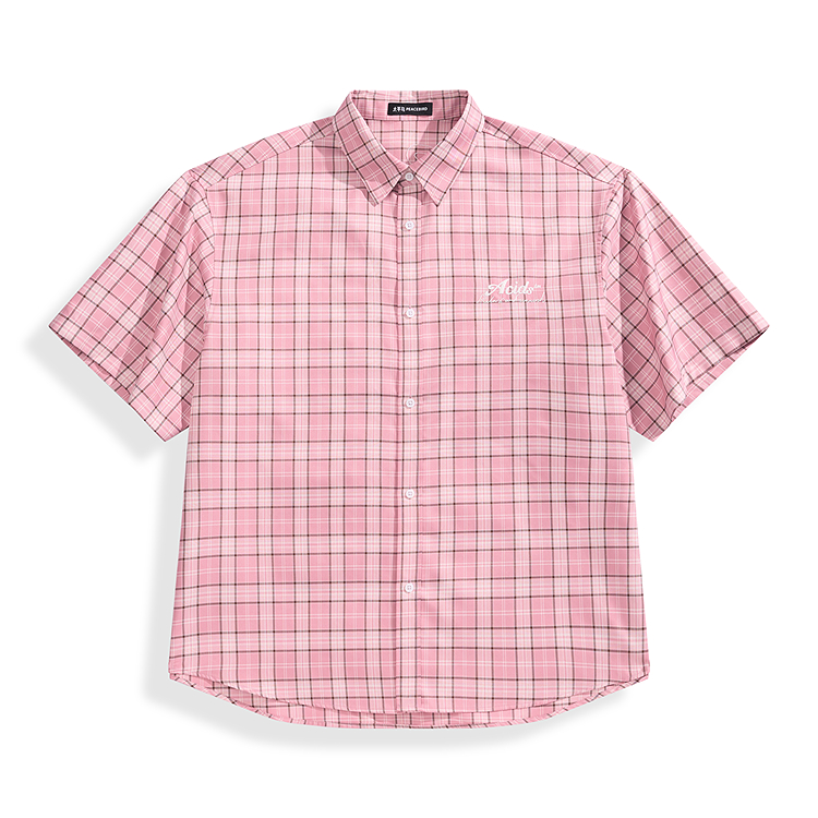 

PEACEBIRD MEN Рубашка мужская Shimmer Light Purple 1 Lapel Moderate