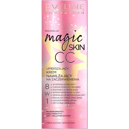 

Magic Skin CC Увлажняющий крем против покраснений 8в1 50мл, Eveline Cosmetics