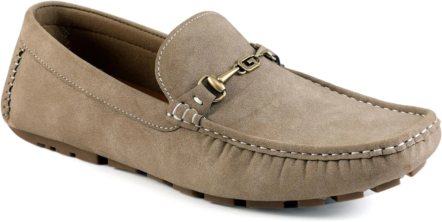 Мужские лоферы GUESS Ansto Drivers, Taupe 240