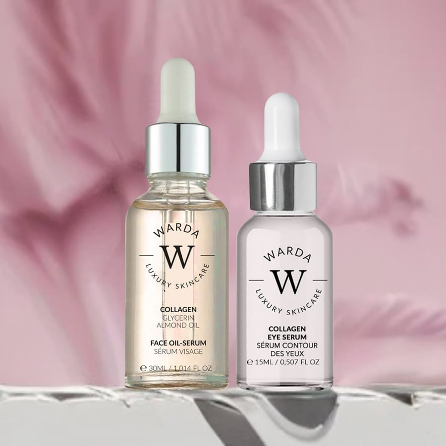 SKIN LIFTER BOOST COLLAGEN EYE SERUM 15m + COLLAGENSKIN LIFTER BOOST OIL SERUM 30ml Warda — фото 3