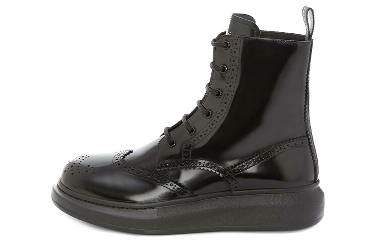 

Ботинки Alexander Mcqueen Chelsea Lace Up, черный