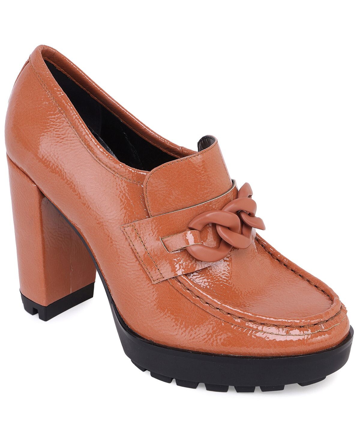 Женские лоферы на высоком каблуке Justin Lug Kenneth Cole New York