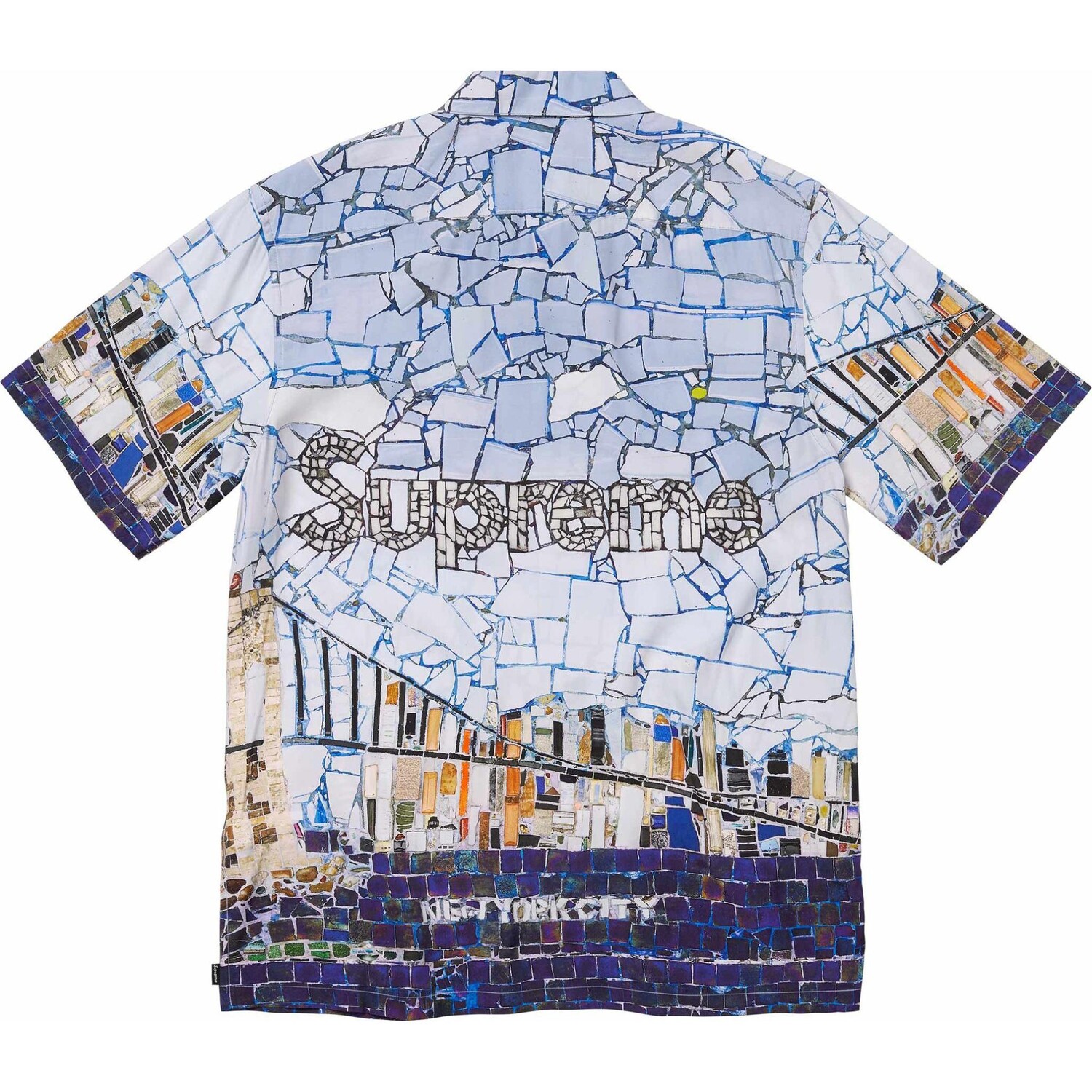 SS24 Рубашка унисекс многоцветная Supreme, цвет Multicolor — фото 2