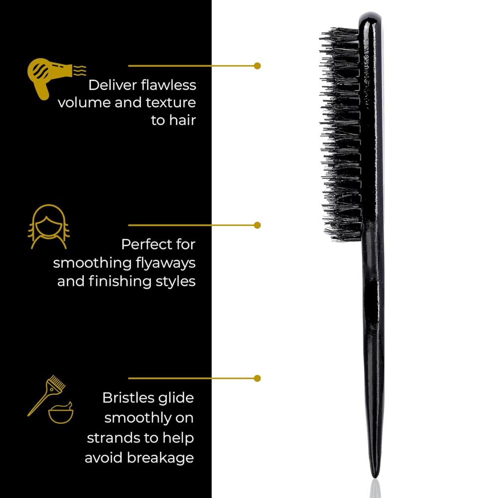 Расческа для начеса Sally Hershberger Teasing Brush-NP от Sally Hershberger, подходит как для мужчин, так и для женщин - 1 шт, прозрачный — фото 2