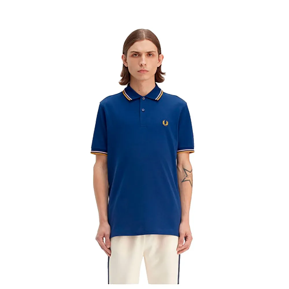 

Поло с коротким рукавом Fred Perry M3600, синий